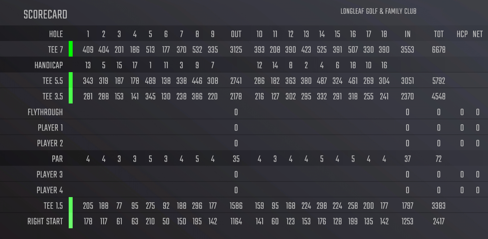 Longleaf Golf & Family Club MDMSG
